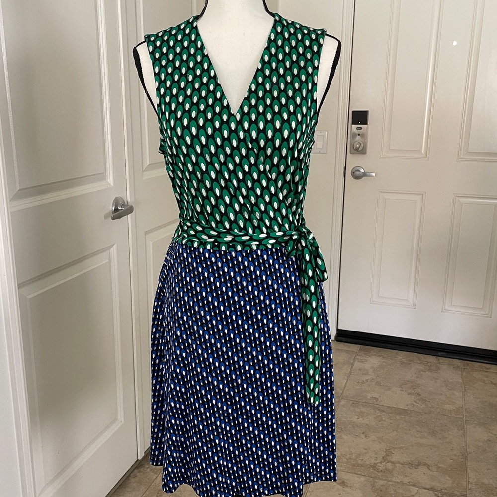 Diane Von Furstenberg dress.